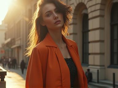 Editorial de moda em ambiente urbano